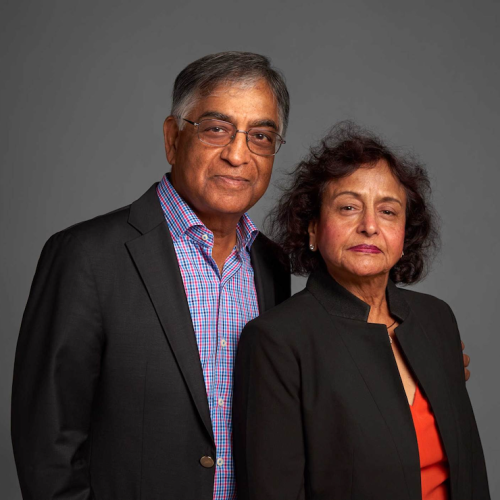 Raj and Kamla Gupta